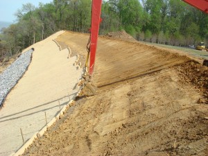 Government project: Slope stabilization by WEC, Westmoreland State Park, Virginia