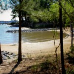 Beach nourishment and creation, shoreline stabilization, private residence, completed