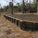 Residential retaining wall by WEC Marine